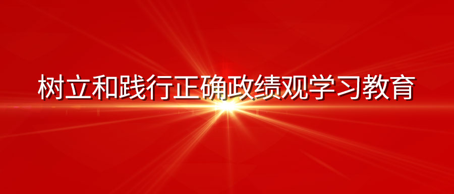 深入學習貫徹習近平總書記關于樹立和踐行正確政績觀的重要論述⑤以堅強黨性樹立和踐行正確政績觀